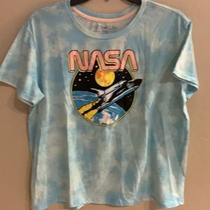 NASA Cropped T Shirt